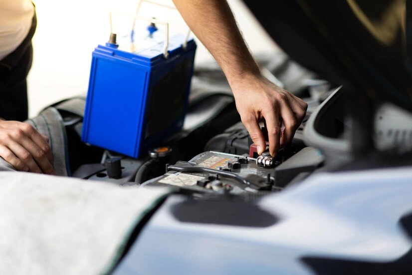 car battery change Abu Dhabi